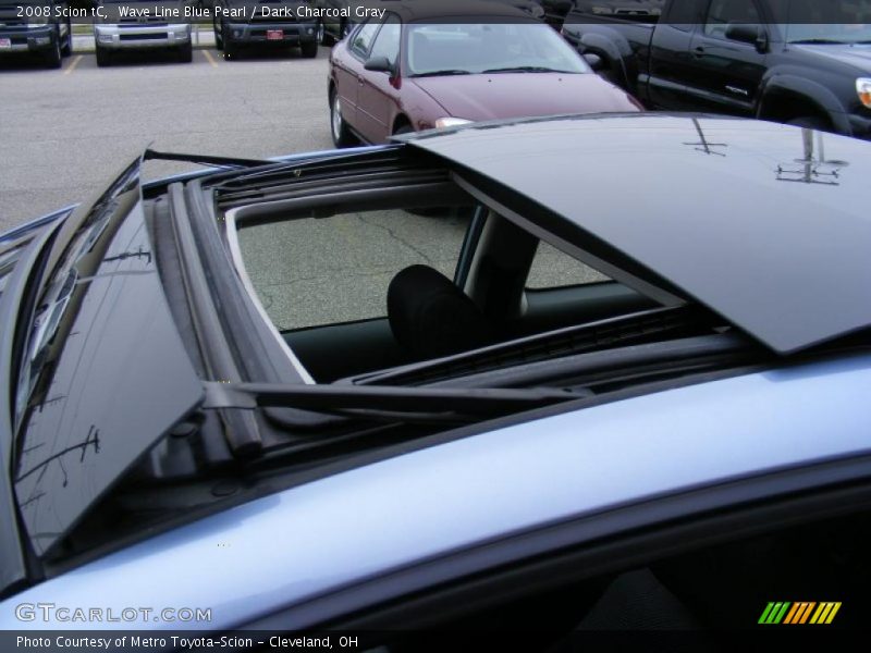 Wave Line Blue Pearl / Dark Charcoal Gray 2008 Scion tC