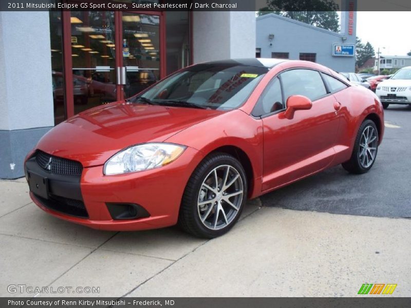 Sunset Pearlescent / Dark Charcoal 2011 Mitsubishi Eclipse GS Sport Coupe