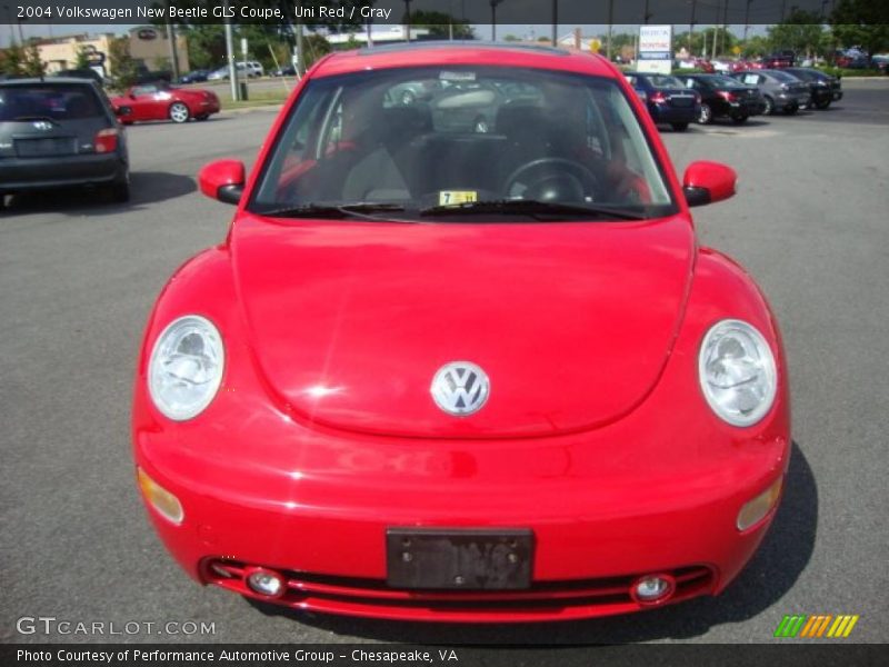 Uni Red / Gray 2004 Volkswagen New Beetle GLS Coupe
