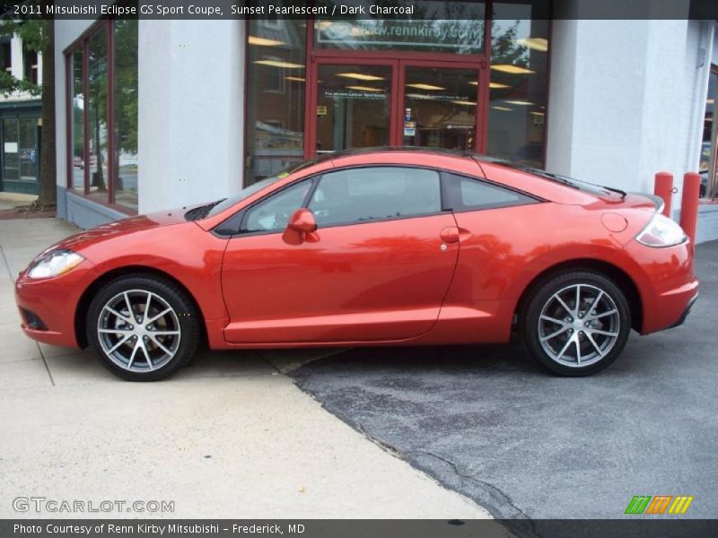 Sunset Pearlescent / Dark Charcoal 2011 Mitsubishi Eclipse GS Sport Coupe