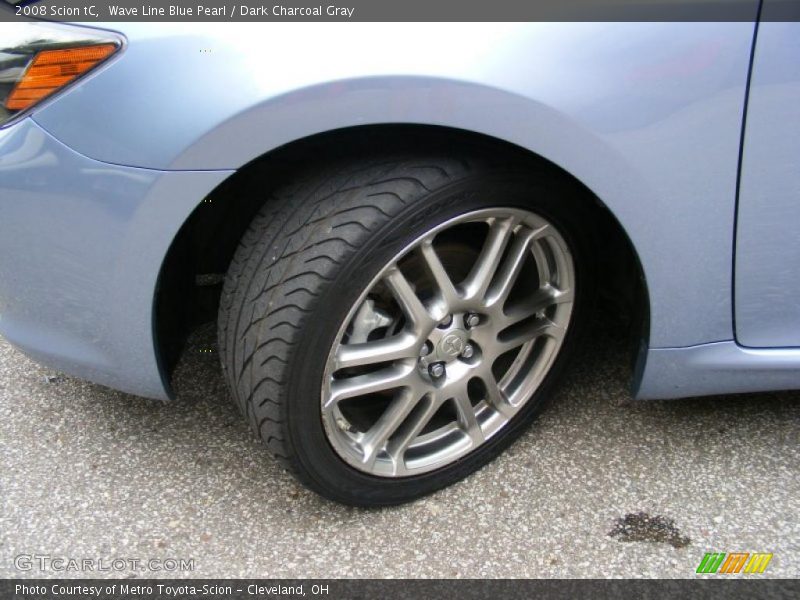 Wave Line Blue Pearl / Dark Charcoal Gray 2008 Scion tC