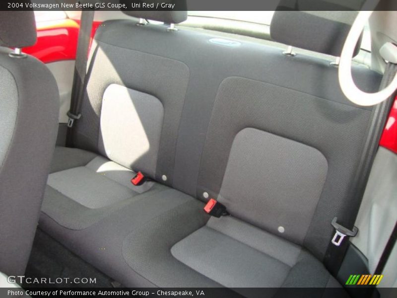 Uni Red / Gray 2004 Volkswagen New Beetle GLS Coupe