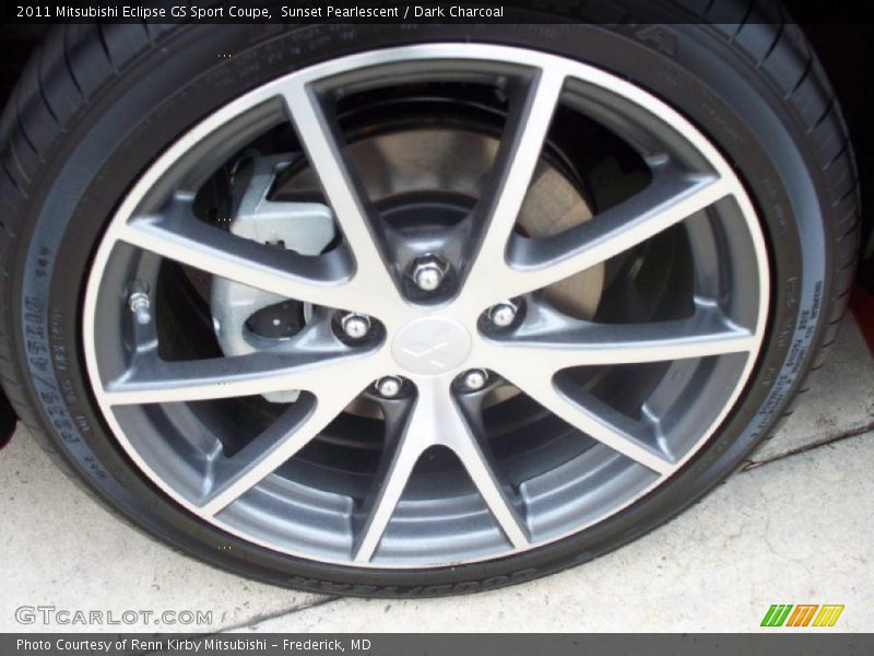 Sunset Pearlescent / Dark Charcoal 2011 Mitsubishi Eclipse GS Sport Coupe