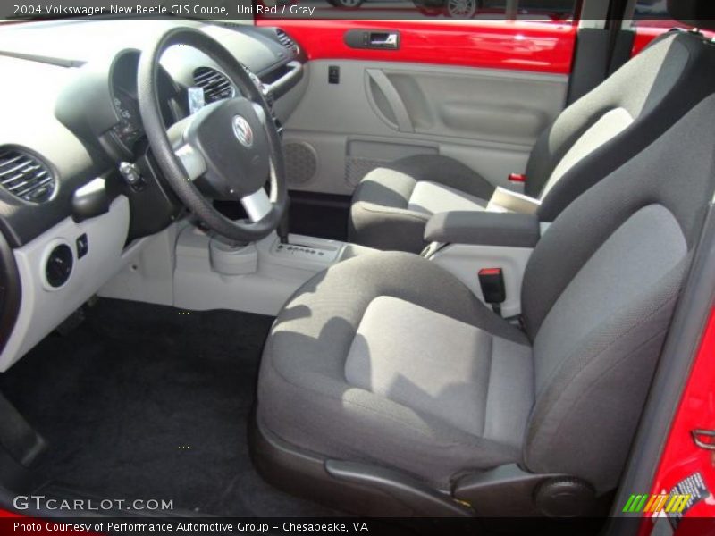 Uni Red / Gray 2004 Volkswagen New Beetle GLS Coupe