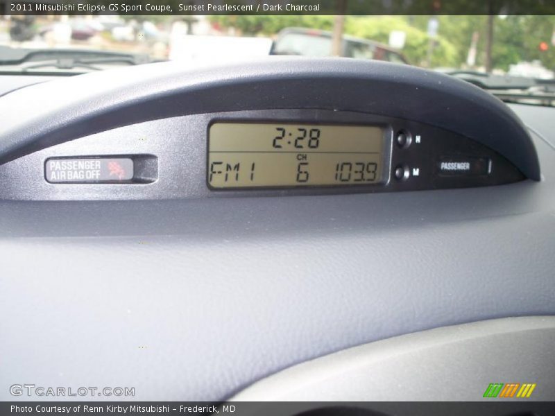 Sunset Pearlescent / Dark Charcoal 2011 Mitsubishi Eclipse GS Sport Coupe