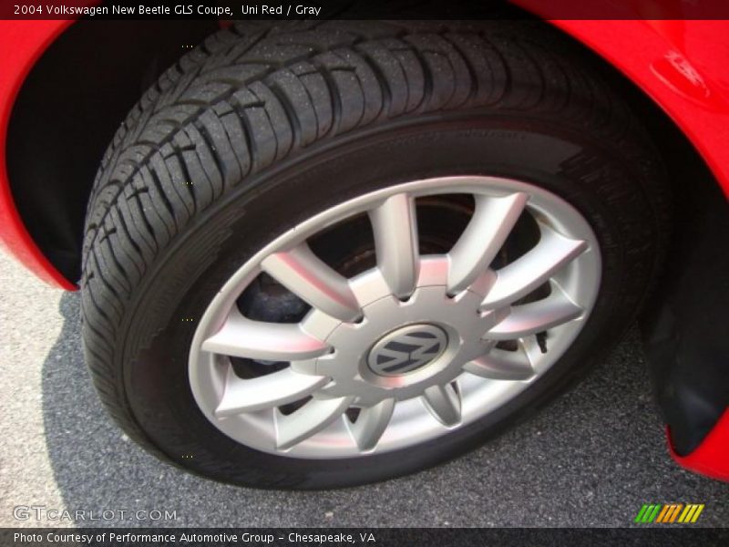 Uni Red / Gray 2004 Volkswagen New Beetle GLS Coupe