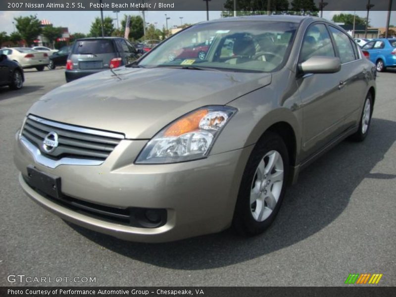 Pebble Beach Metallic / Blond 2007 Nissan Altima 2.5 SL