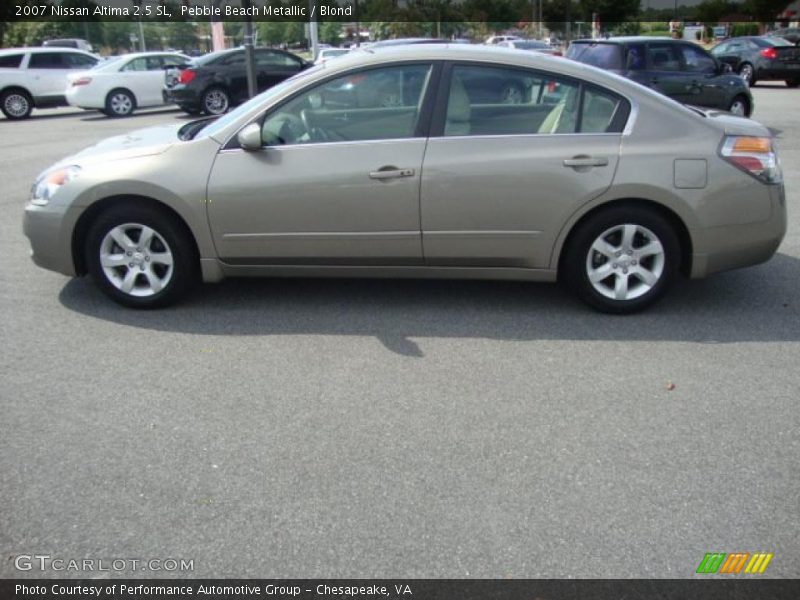 Pebble Beach Metallic / Blond 2007 Nissan Altima 2.5 SL