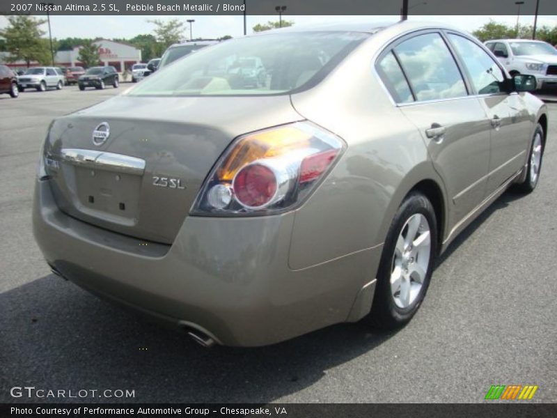 Pebble Beach Metallic / Blond 2007 Nissan Altima 2.5 SL