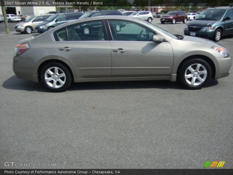 Pebble Beach Metallic / Blond 2007 Nissan Altima 2.5 SL