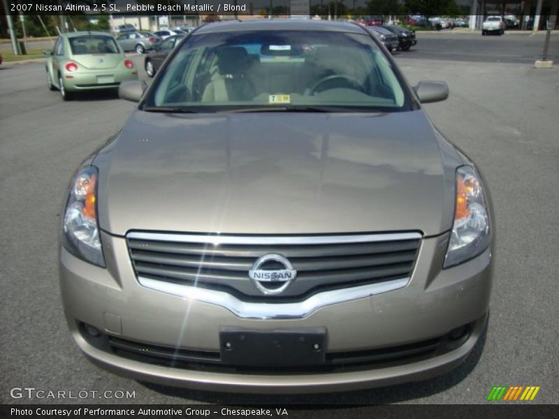 Pebble Beach Metallic / Blond 2007 Nissan Altima 2.5 SL