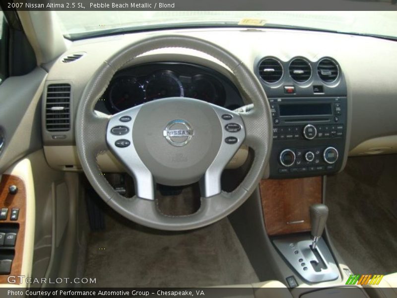 Pebble Beach Metallic / Blond 2007 Nissan Altima 2.5 SL