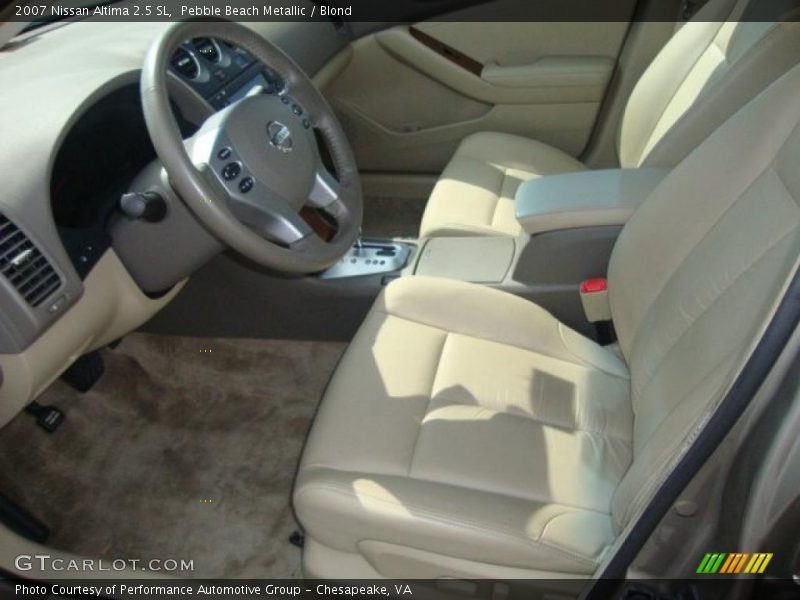 Pebble Beach Metallic / Blond 2007 Nissan Altima 2.5 SL