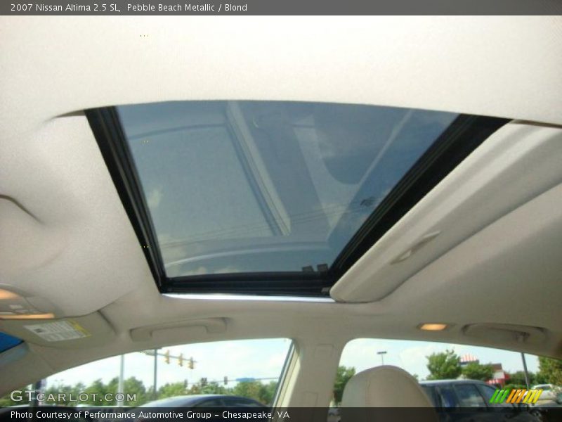 Pebble Beach Metallic / Blond 2007 Nissan Altima 2.5 SL
