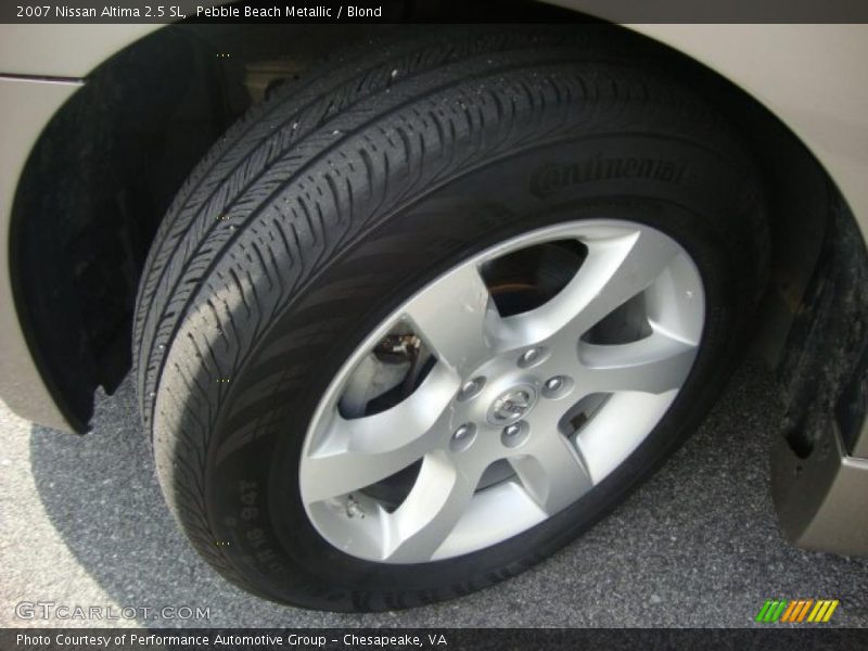 Pebble Beach Metallic / Blond 2007 Nissan Altima 2.5 SL