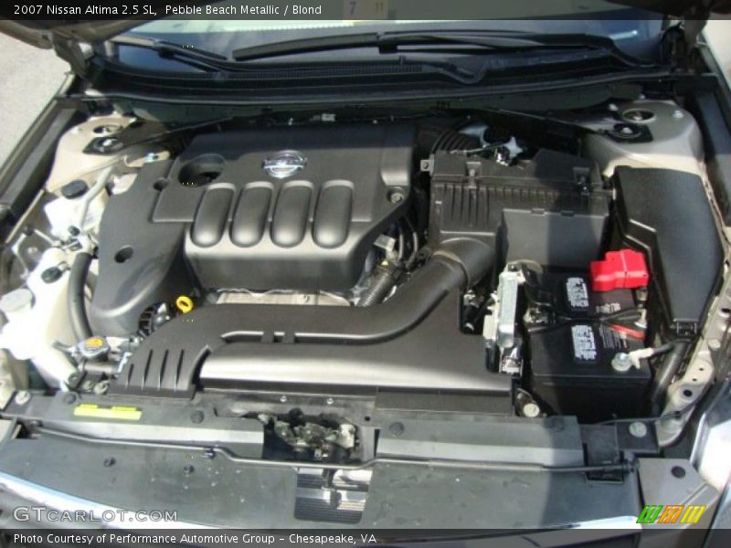 Pebble Beach Metallic / Blond 2007 Nissan Altima 2.5 SL