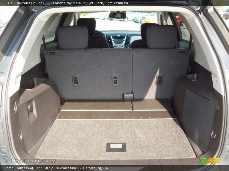 Cyber Gray Metallic / Jet Black/Light Titanium 2010 Chevrolet Equinox LT