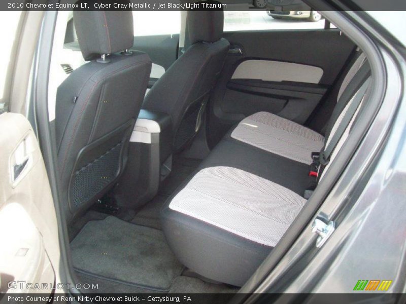 Cyber Gray Metallic / Jet Black/Light Titanium 2010 Chevrolet Equinox LT
