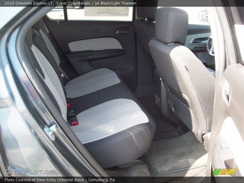 Cyber Gray Metallic / Jet Black/Light Titanium 2010 Chevrolet Equinox LT