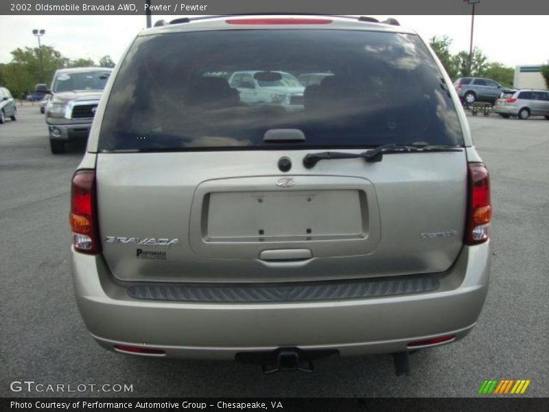 Pewter / Pewter 2002 Oldsmobile Bravada AWD