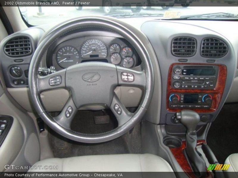 Pewter / Pewter 2002 Oldsmobile Bravada AWD