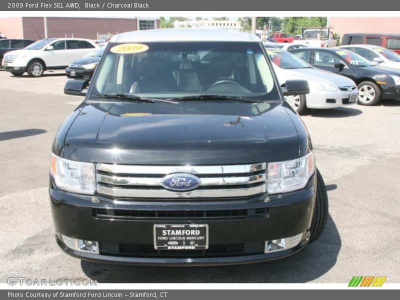 Black / Charcoal Black 2009 Ford Flex SEL AWD