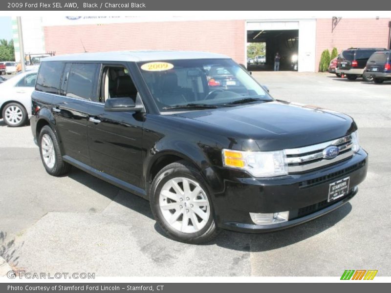 Black / Charcoal Black 2009 Ford Flex SEL AWD