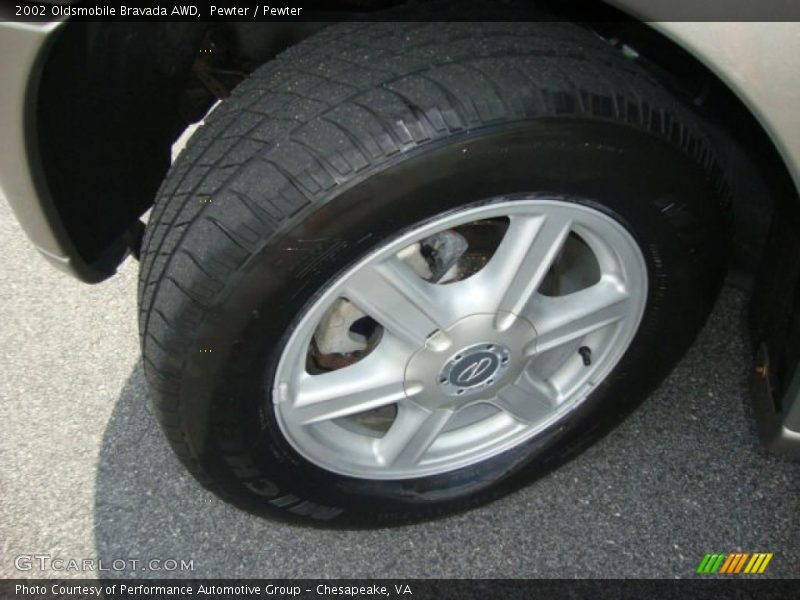 Pewter / Pewter 2002 Oldsmobile Bravada AWD