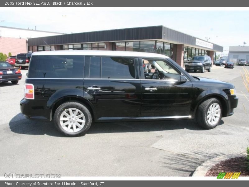 Black / Charcoal Black 2009 Ford Flex SEL AWD