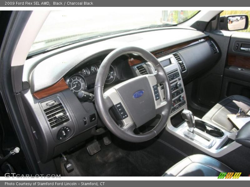 Black / Charcoal Black 2009 Ford Flex SEL AWD