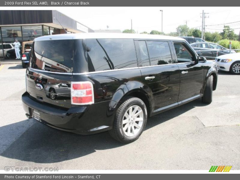 Black / Charcoal Black 2009 Ford Flex SEL AWD
