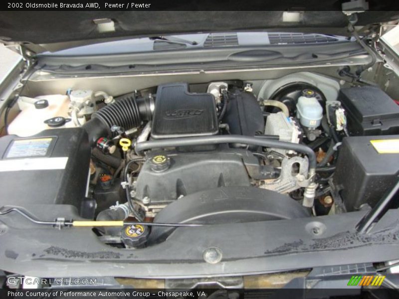 Pewter / Pewter 2002 Oldsmobile Bravada AWD