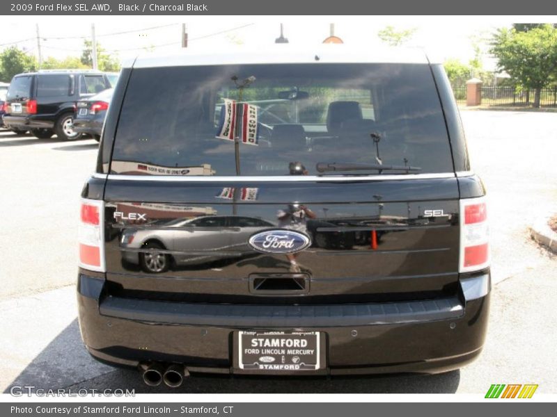 Black / Charcoal Black 2009 Ford Flex SEL AWD