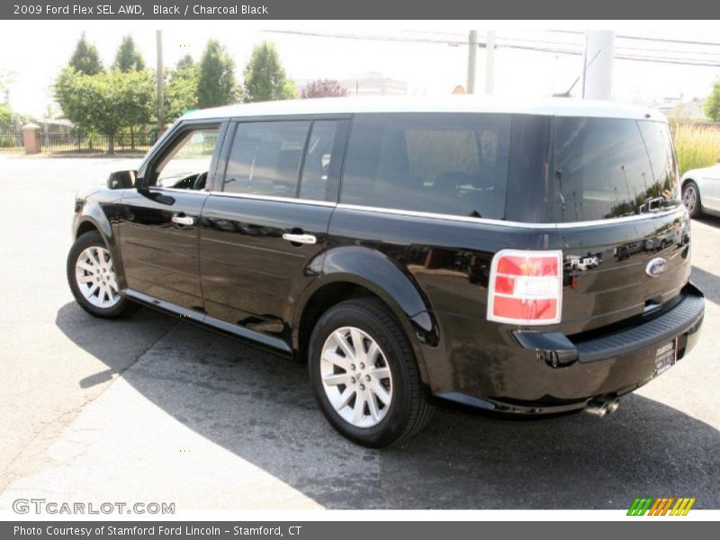 Black / Charcoal Black 2009 Ford Flex SEL AWD
