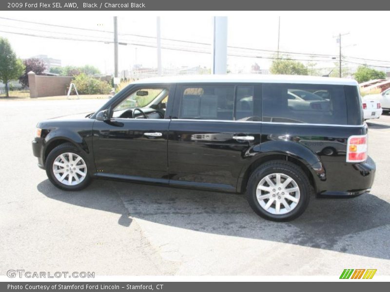 Black / Charcoal Black 2009 Ford Flex SEL AWD