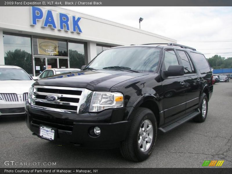 Black / Charcoal Black 2009 Ford Expedition EL XLT 4x4