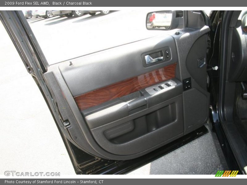 Black / Charcoal Black 2009 Ford Flex SEL AWD