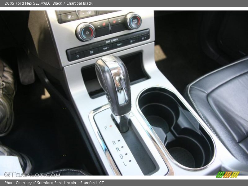 Black / Charcoal Black 2009 Ford Flex SEL AWD