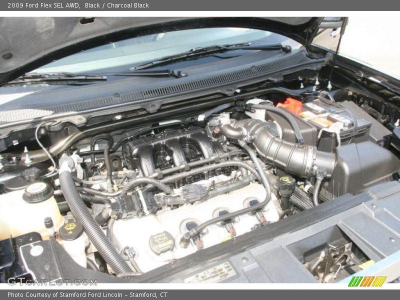 Black / Charcoal Black 2009 Ford Flex SEL AWD