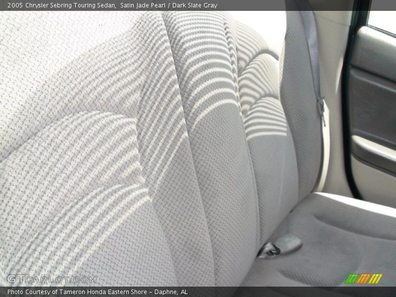 Satin Jade Pearl / Dark Slate Gray 2005 Chrysler Sebring Touring Sedan