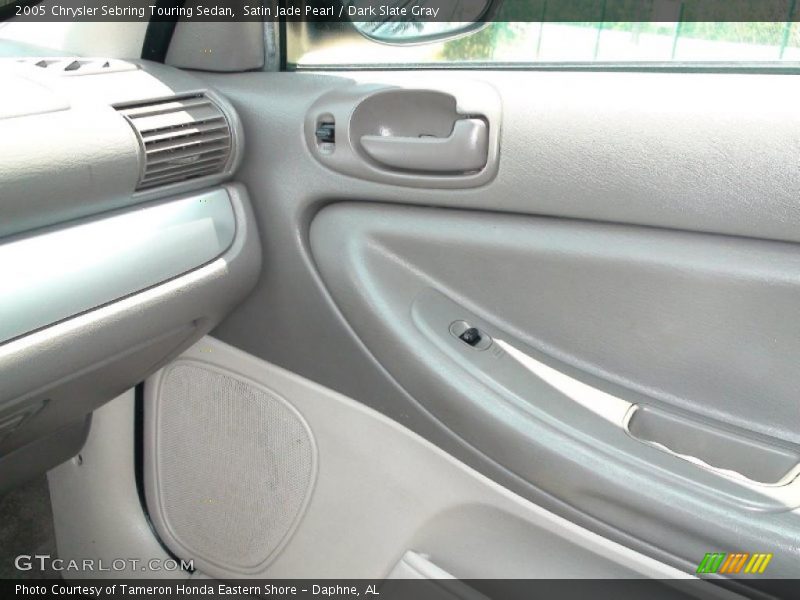 Satin Jade Pearl / Dark Slate Gray 2005 Chrysler Sebring Touring Sedan