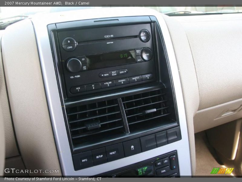 Black / Camel 2007 Mercury Mountaineer AWD