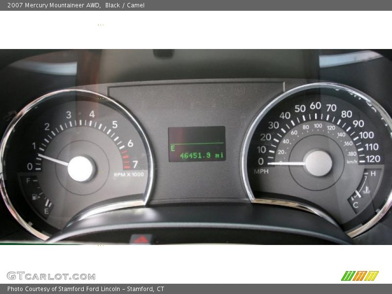 Black / Camel 2007 Mercury Mountaineer AWD