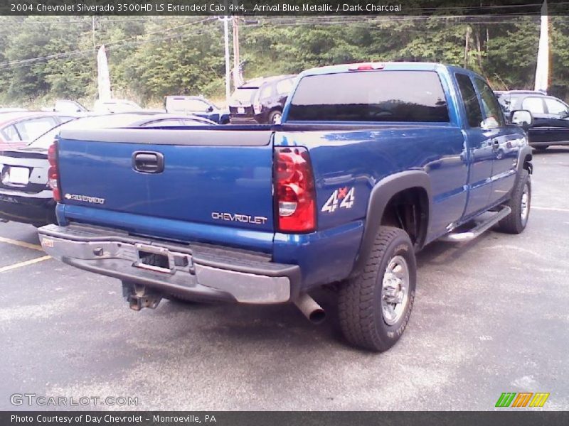 Arrival Blue Metallic / Dark Charcoal 2004 Chevrolet Silverado 3500HD LS Extended Cab 4x4