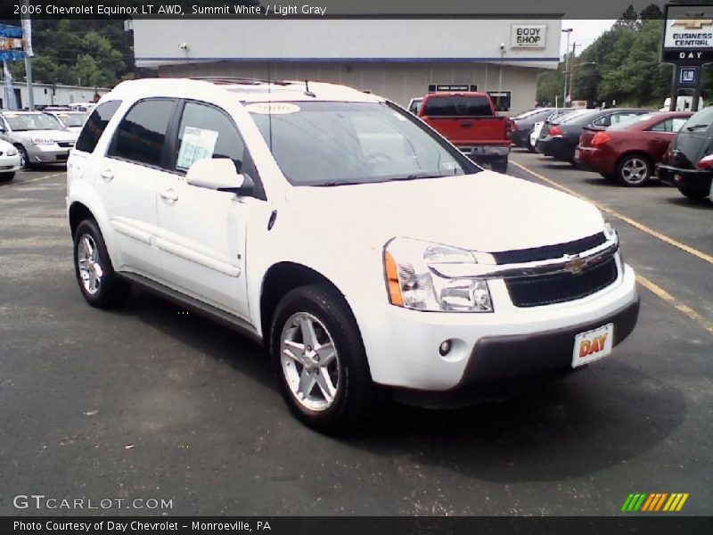 Summit White / Light Gray 2006 Chevrolet Equinox LT AWD