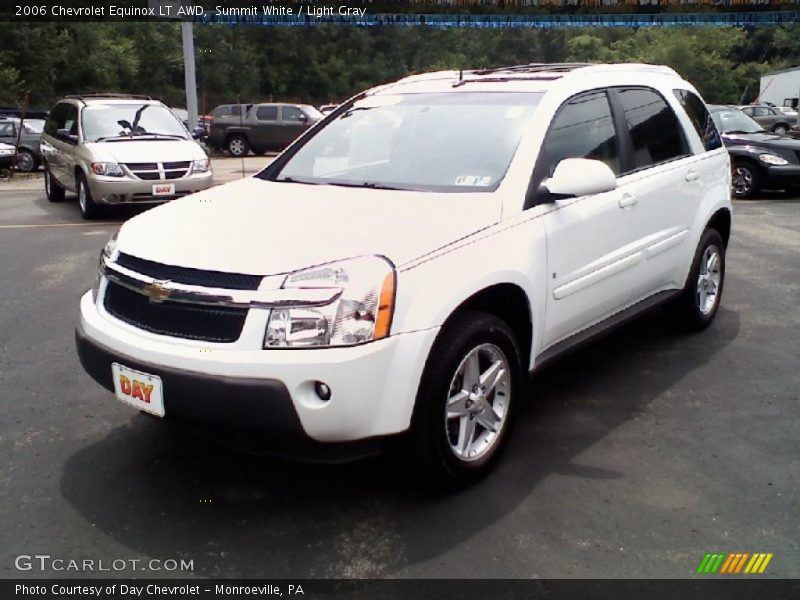Summit White / Light Gray 2006 Chevrolet Equinox LT AWD
