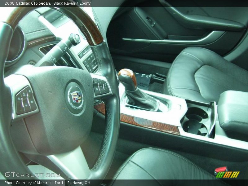 Black Raven / Ebony 2008 Cadillac CTS Sedan