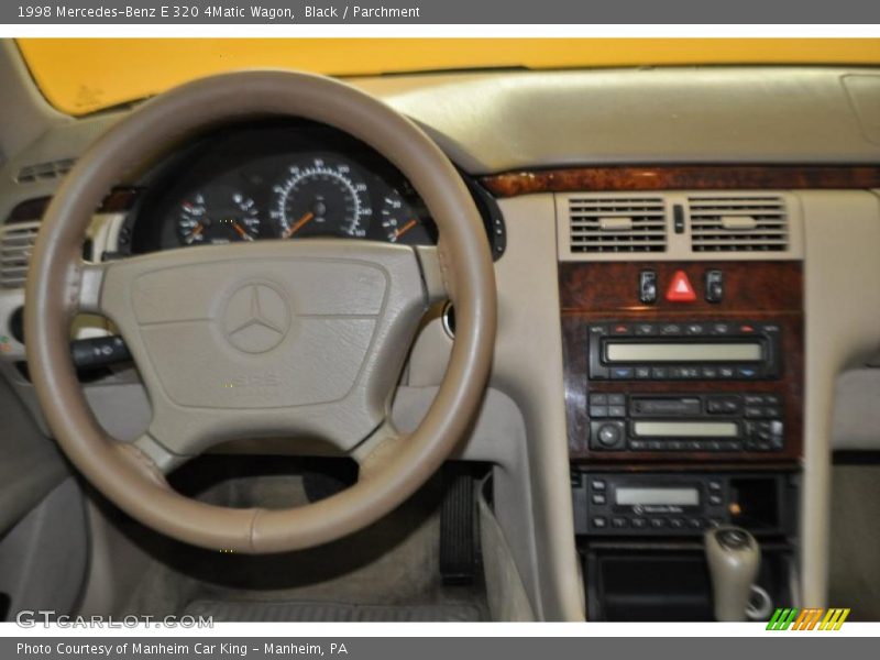 Black / Parchment 1998 Mercedes-Benz E 320 4Matic Wagon