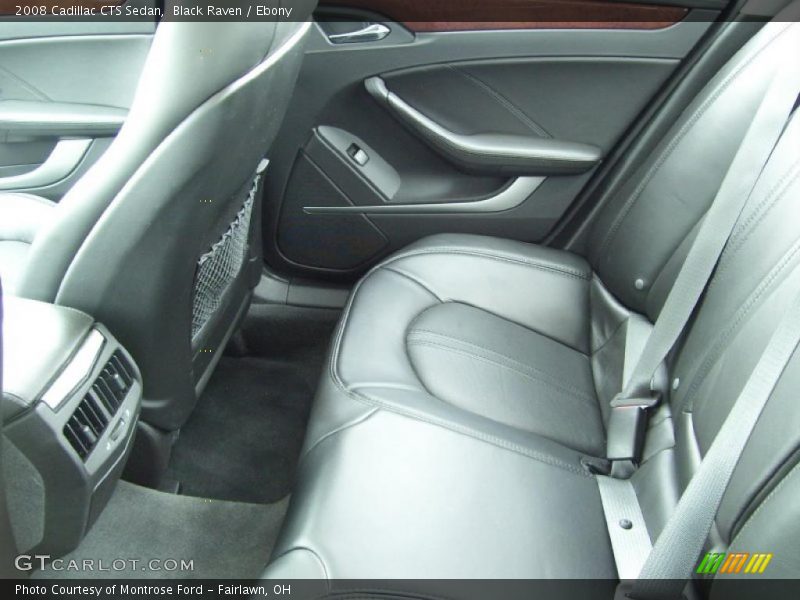 Black Raven / Ebony 2008 Cadillac CTS Sedan