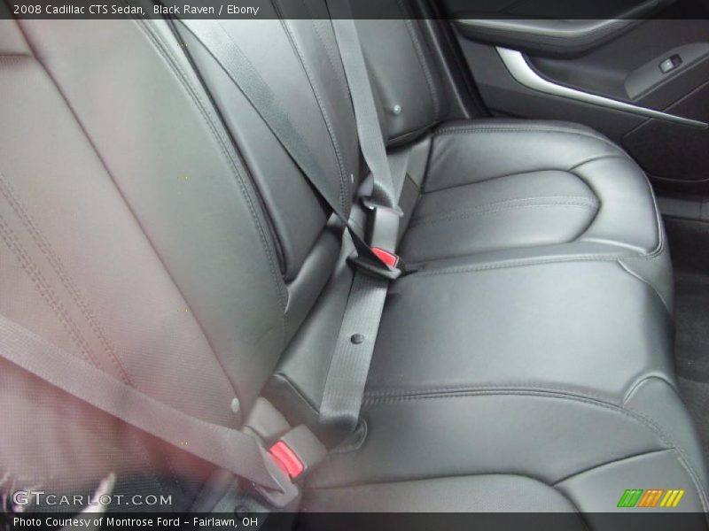 Black Raven / Ebony 2008 Cadillac CTS Sedan